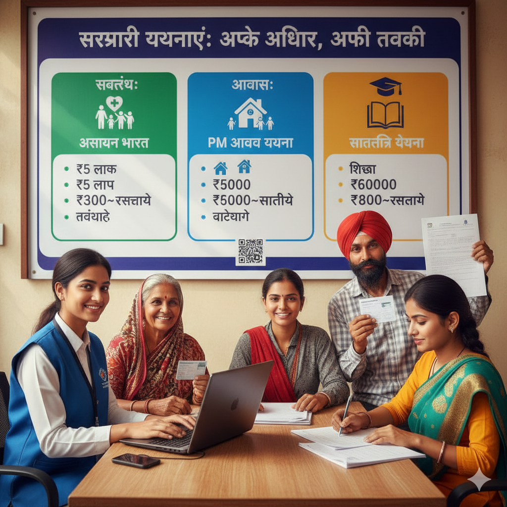 सरकारी योजना गाइड: घर बैठे कैसे लें सरकारी स्कीमों का लाभ? (Step-by-Step जानकारी)